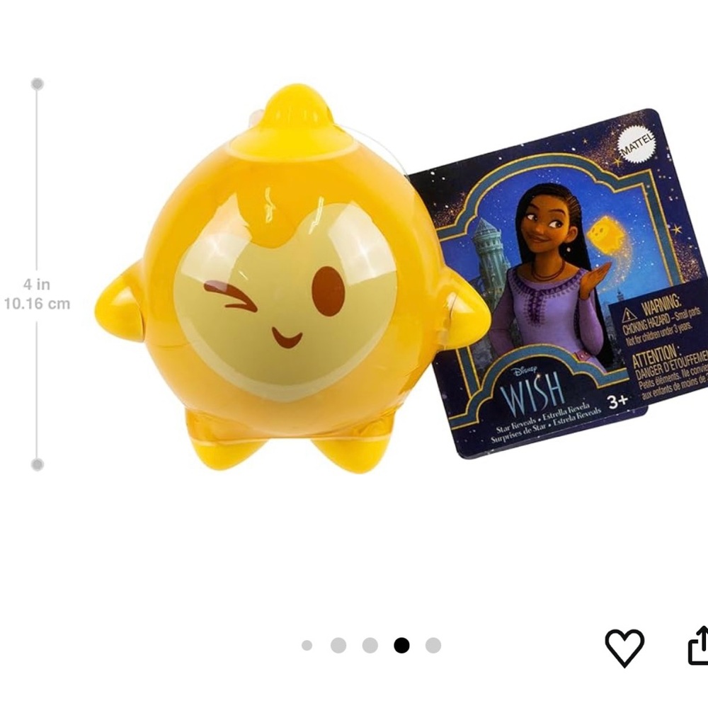 Mattel Disney Wish Star Reveals Mini Doll Surprise, Keychain w/ Character Doll